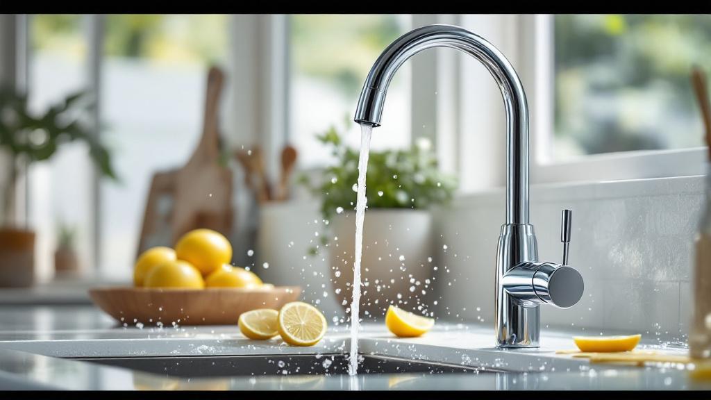 Eau calcaire impacts sur la maison et la santé — verre d'eau claire